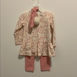 Brand new baby girl 3 pieces outfit